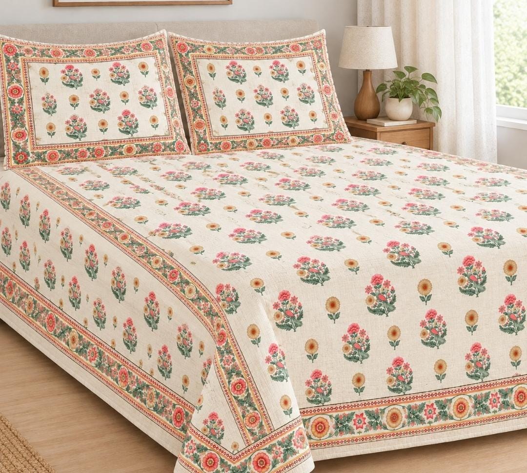 Rose botanical bedding