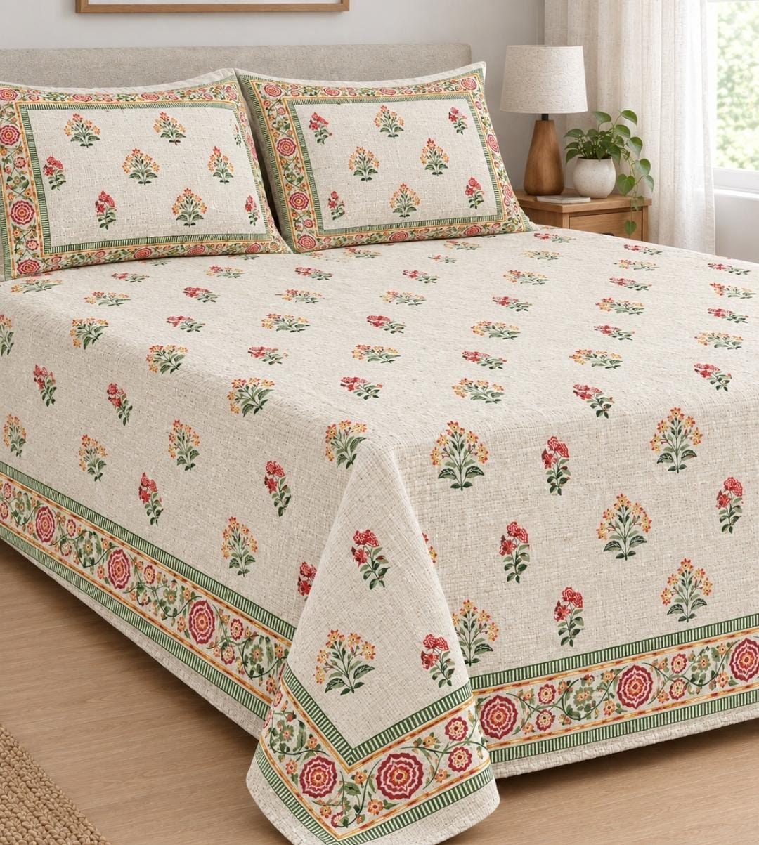 Garden floral bedding